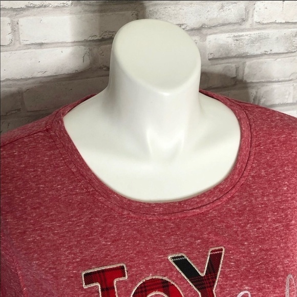 Style & Co pink long sleeve Joyful tee, NWT 2X - Picture 4 of 8